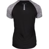 Gorilla Wear Monetta Performance T-Shirt - Grijs Gemeleerd Zwart