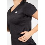 Gorilla Wear Elmira V-Hals T-Shirt - Zwart