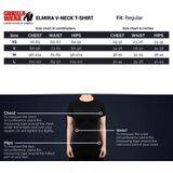 Gorilla Wear Elmira V-Hals T-Shirt - Zwart