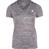 Gorilla Wear Elmira V-Hals T-Shirt - Grijs Gemeleerd