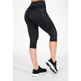 Gorilla Wear Monroe Cropped Legging - Zwart