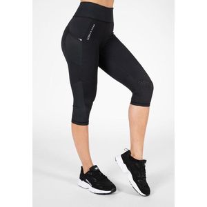 Gorilla Wear Monroe Cropped Legging - Zwart