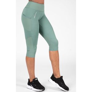 Gorilla Wear Monroe Cropped Legging - Groen