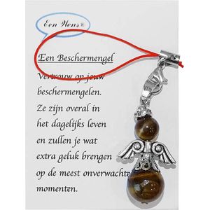 Kleine Halfedelstenen Beschermengel Tijgeroog