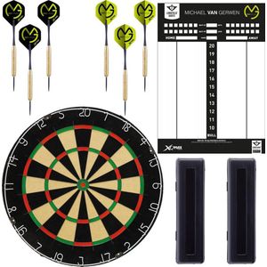 Darts Set - Michael van Gerwen - Starterset 180 - dartset - inclusief 2 sets - michael van gerwen dartpijlen - inclusief MvG whiteboard