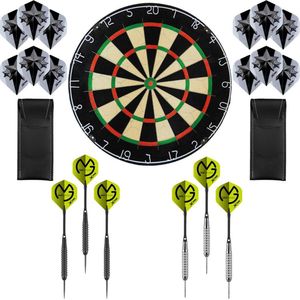Darts Set Michael van Gerwen Precision set – dartbord – 2 sets - dartpijlen – dart shafts – dart flights – Plain A-Merk dartbord