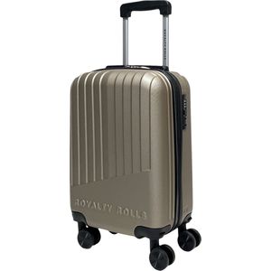 Royalty Rolls Amsterdam Handbagage Koffer 52 cm - 25 liter - Champagne