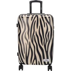 Zebra Trends - Travel Koffer - Zebra Print - ABS - 64 Liter