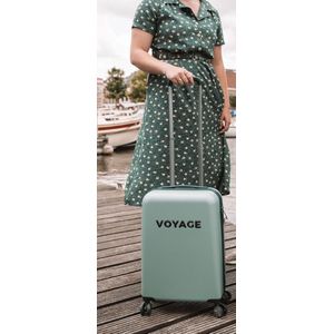 Castillo Voyage Handbagage Koffer - 55 cm - 42 Liter - TSA Slot - Lichtgroen