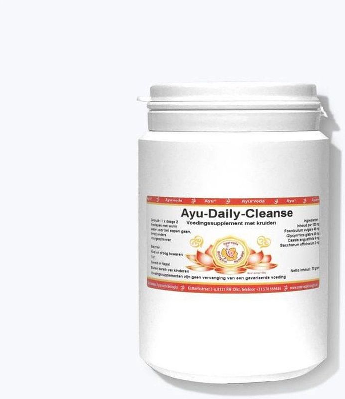 Ayurveda Biological Remedies Ayu daily cleanse 70 gram