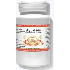Ayurveda Biological Remedies Ayu fem 750 mg 60 tabletten