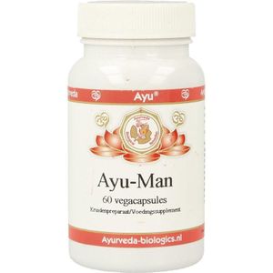 Ayurveda Biological Remedies - Ayu Man - Kruidenpreparaat - 60 Vcaps