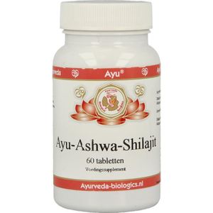 Ayurveda Biological Remedies Ayu-ashwa-shilajit 60 tabletten