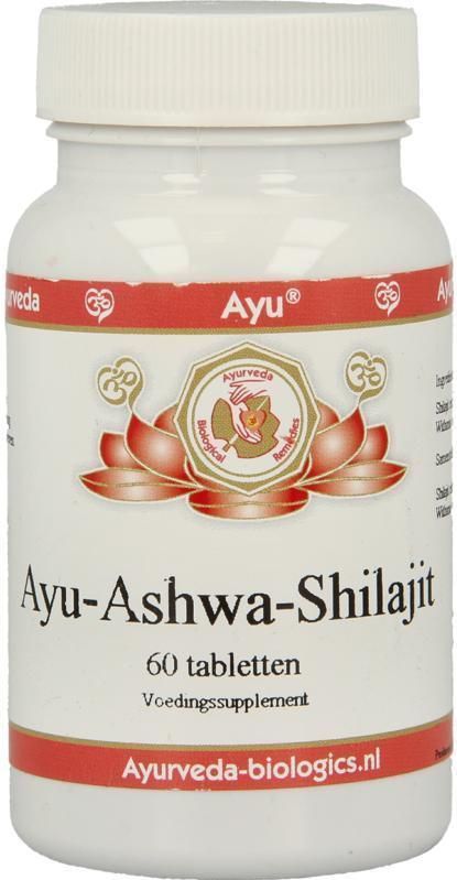 Ayurveda Biological Remedies Ayu-ashwa-shilajit 60 tabletten
