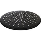 Inbouw Regendouche Set Brauer Black Edition Plafond Uitloop Ronde Hoofddouche 30 cm Met Glijstang Mat Zwart