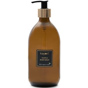 Kayori - Hair & Body Wash - Glas - 500ml - Hazakura