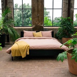 Kayori - Saitama - Dekbedovertrek - Clay - 240 x 200 / 220 cm - Lits-Jumeaux