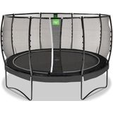 EXIT Allure Premium trampoline ø427cm - zwart