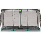 Trampoline EXIT Toys Allure Premium Inground 214 x 366 cm Groen