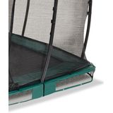 EXIT Allure Premium inground trampoline 244x427cm - groen