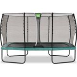 EXIT Allure Classic trampoline rechthoek 244x427cm - groen