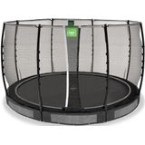 EXIT Allure Classic inground trampoline rond ø366cm - zwart