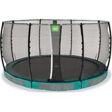 Trampoline EXIT Toys Allure Classic Inground 427 cm Groen