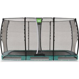 EXIT Allure Classic grond trampoline 214x366cm - groen