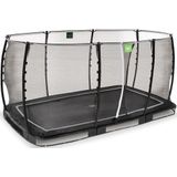 EXIT Allure Classic inground trampoline 244x427cm - zwart