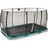 EXIT Allure Classic inground trampoline 244x427cm - groen