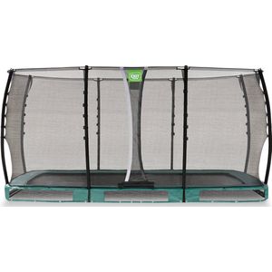 Trampoline EXIT Toys Allure Classic Inground 244 x 427 cm Groen