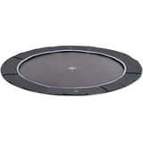 EXIT Dynamic groundlevel sports trampoline rond ø366cm - zwart