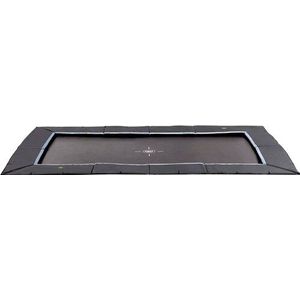 EXIT Dynamic groundlevel sports trampoline 305x519cm - zwart