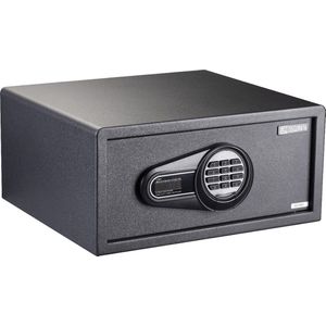 Securata Hotelkluis - Elektronische Laptopkluis Zwart - 42 x 20 x 37 cm - Elektronisch slot met cijfercode - Kluis geschikt voor 15 devices