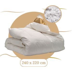 Ten Cate - 4-seizoenen Donzen Dekbed - 240x220 cm - 90% Ganzendons
