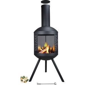 Sens-Line - Obelix firepit - Zwart - Tuinhaard
