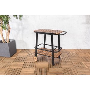 Tuin trolley Dexter Acacia - 76x49x78 cm
