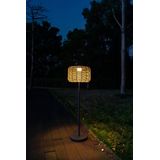 Valerie Garden - Buitenlamp - Rotan - Zwart - Solar