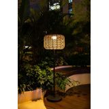 Valerie Garden - Buitenlamp - Rotan - Zwart - Solar