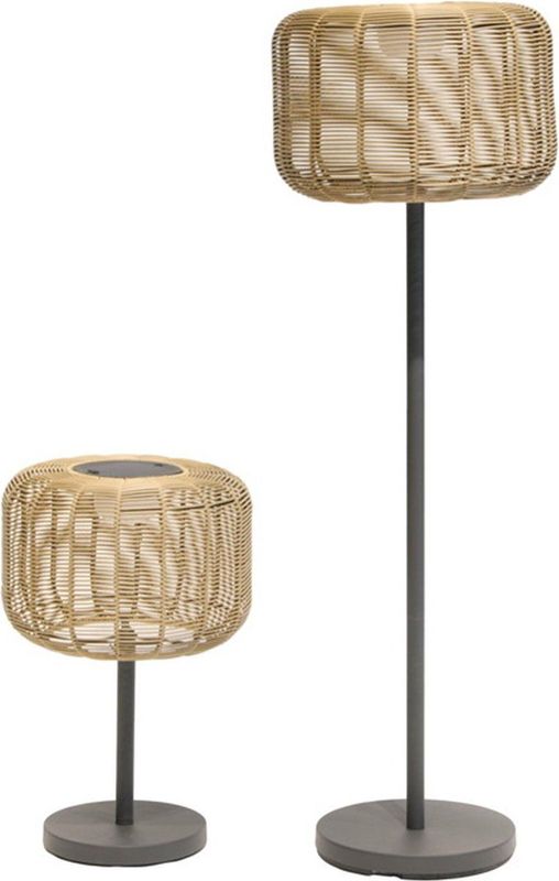 Valerie Garden - Buitenlamp - Rotan - Zwart - Solar