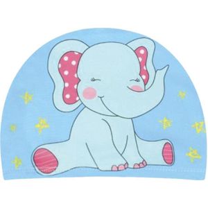 Kinder badmuts | douchemuts kinderen | badmuts zwemmen | blauw olifant