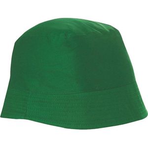 Bucket Hat - Vissershoedje - Festivalhoedje - Regenhoedje - Zonnehoedje - Hoed - Emmerhoed - Zon - Unisex - Groen