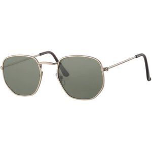 Freaky Glasses® – Festival bril – Rave zonnebril – UV400 - Dames - Heren - Groene Spiegelglazen