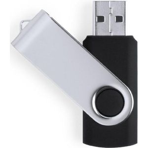 USB Stick 32GB - Zwart - Metalen Clip