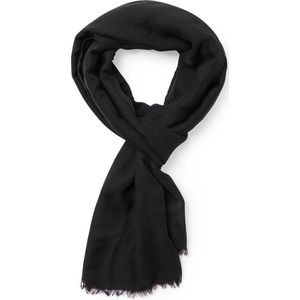 Sjaaltje - omslagdoek - sjaals dames en heren - sjaaltje zwart