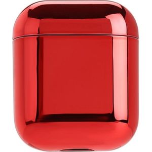 Apple AirPods 1/2 hoesje Electro series - hard case - Rood - Schokbestendig