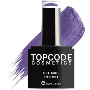 Blauwe Gellak van TOPCODE Cosmetics - Blue Pigment - MCNU57 - 15 ml - Gel nagellak Nagellak Blauw Gellak blauw gellac