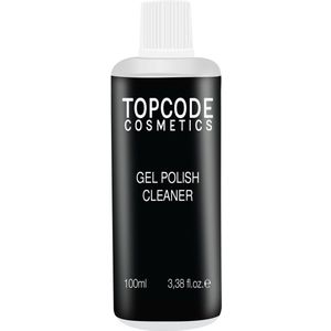 TOPCODE Cosmetics Gellak cleaner - 100ml - MCCL01- Transparant Ontvet de nagels voor een top hechting