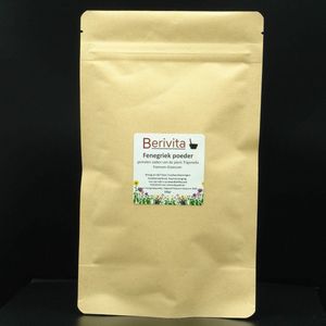 Fenegriek Poeder 100% Zuiver 100gr - Fenugreek Powder - Lichaamspakking, Haarmasker en Gezichtsmasker