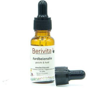 Aardbei Olie Puur 20ml Pipetfles - Huidolie van zaden, pitten van Aardbeien, Aardbeienolie - Strawberry Oil